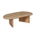 sweeek - Ovale salontafel van mangohout