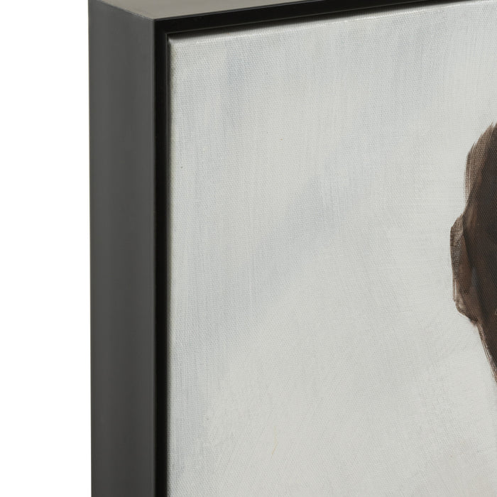 J-Line wanddecoratie 3 Afrikaanse Vrouwen - canvas|verf|touw