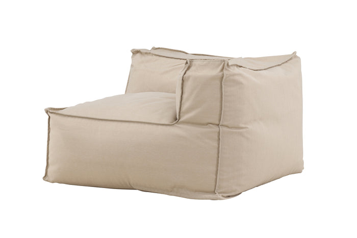 Fjôrd - Loungebank Hoek Beige Stof - 105x105x75cm - Rambo