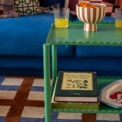 HAY Arcs Trolley Low Bijzettafel - Jade Green