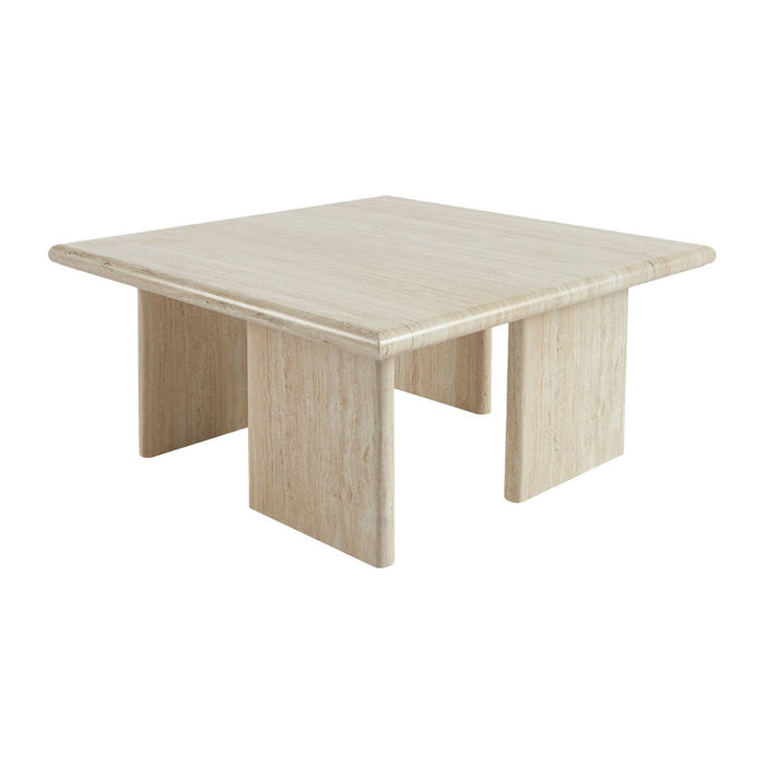 sweeek - Vierkante salontafel houteffect