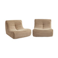 sweeek - Fauteuil corduroy Sokol 1 zitplaats (set van 2)