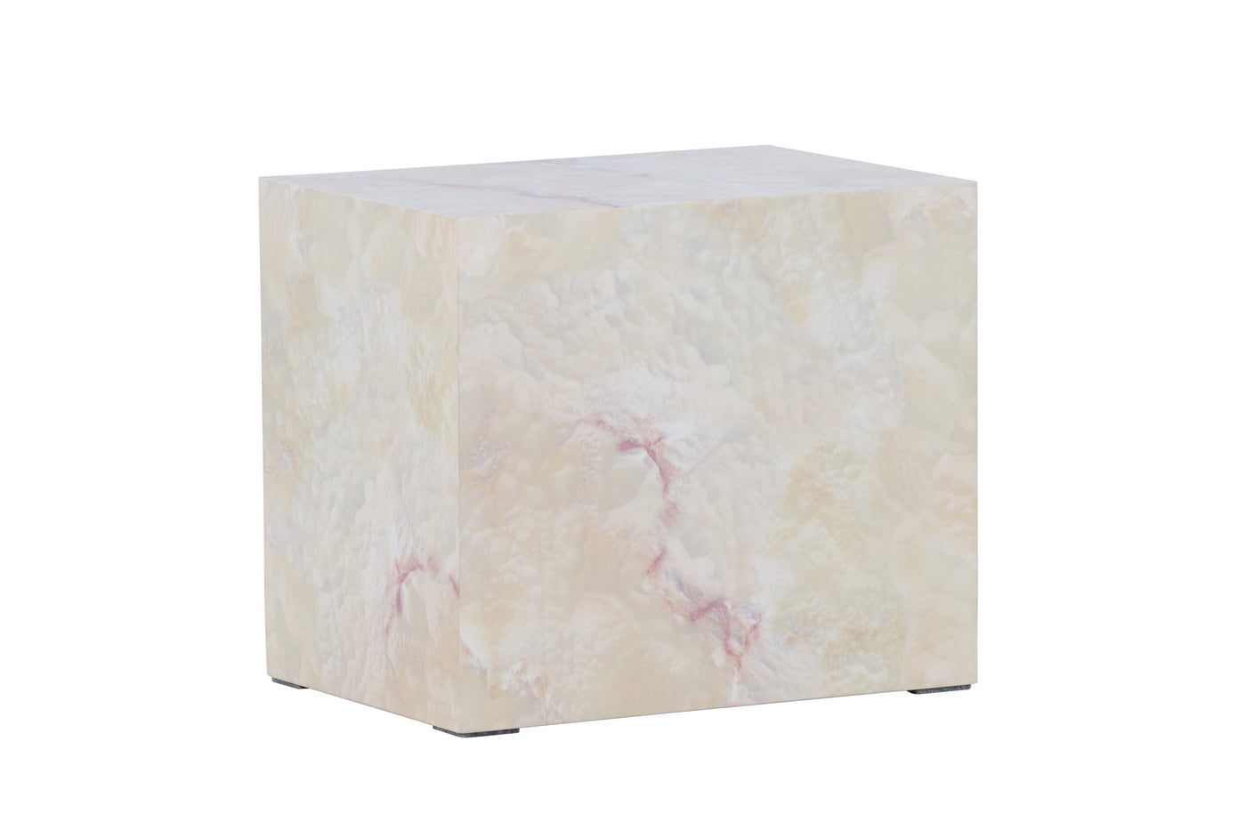 Fjôrd - Bijzettafel Rechthoek - Travertinlook - 35cm - York