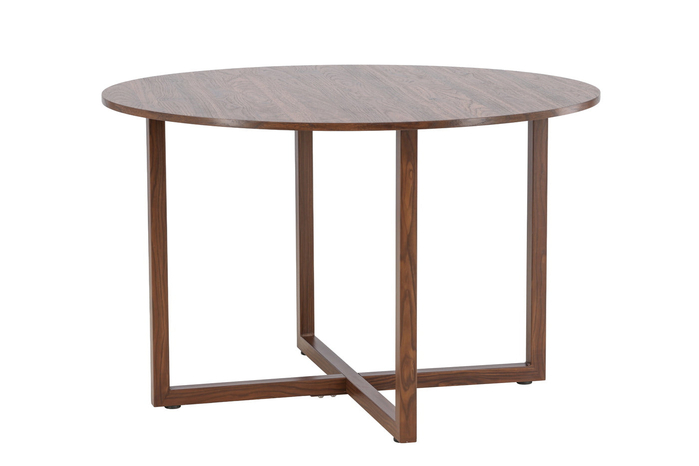 Fjôrd - Eettafel Rond - Walnoot - 120x120x75cm - Durango