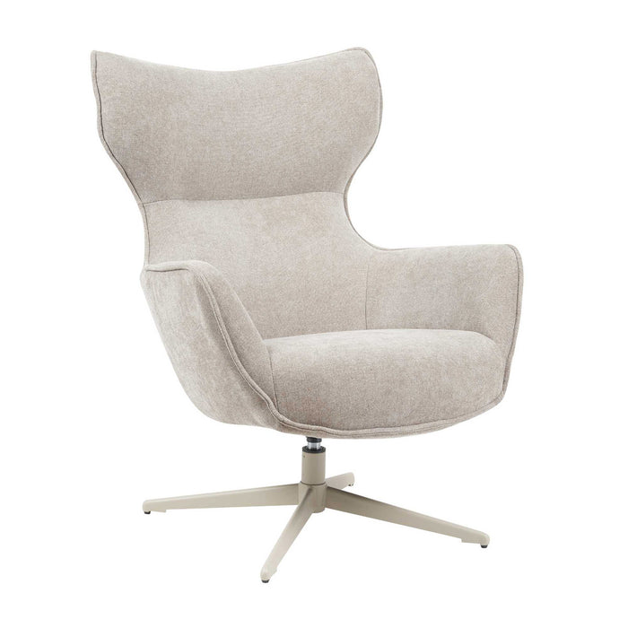 StarFurn - Fauteuil Taupe Stof - Draaibaar - Julia