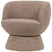 WOOOD Shuffle Draaifauteuil - Melange - Bruin - 72x73x71