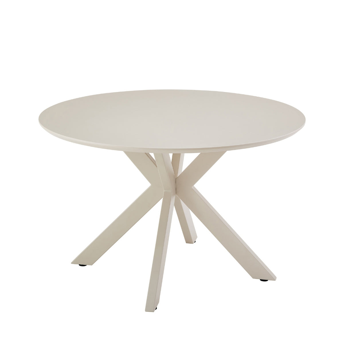 DÉJA Living - Eettafel Rond - Beige - 120x120x76cm - Gimo