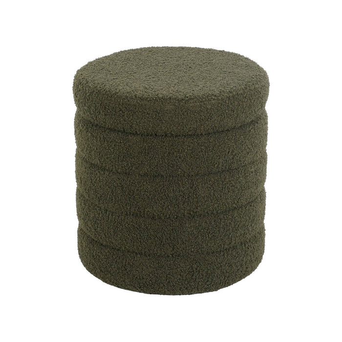 sweeek - Kruk met opbergruimte in boucléstof