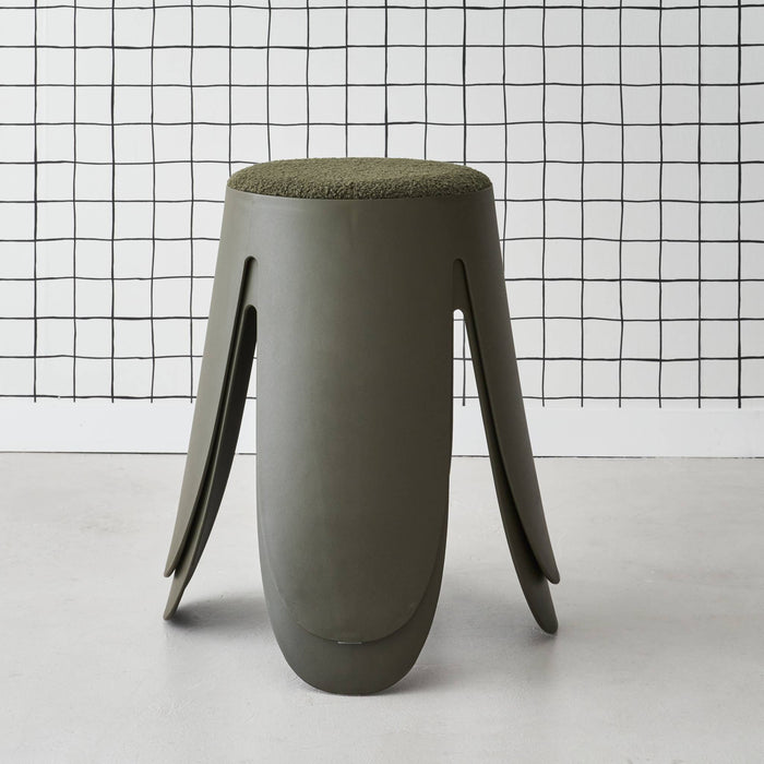 sweeek - Set van 2 stapelkrukken, Ø30 | 44 x H46cm