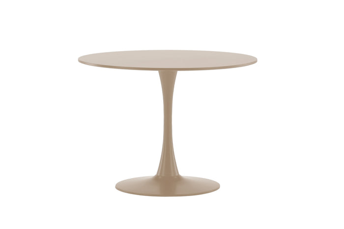 Fjôrd - Eettafel Rond - Beige - 100x100x75cm - Glade