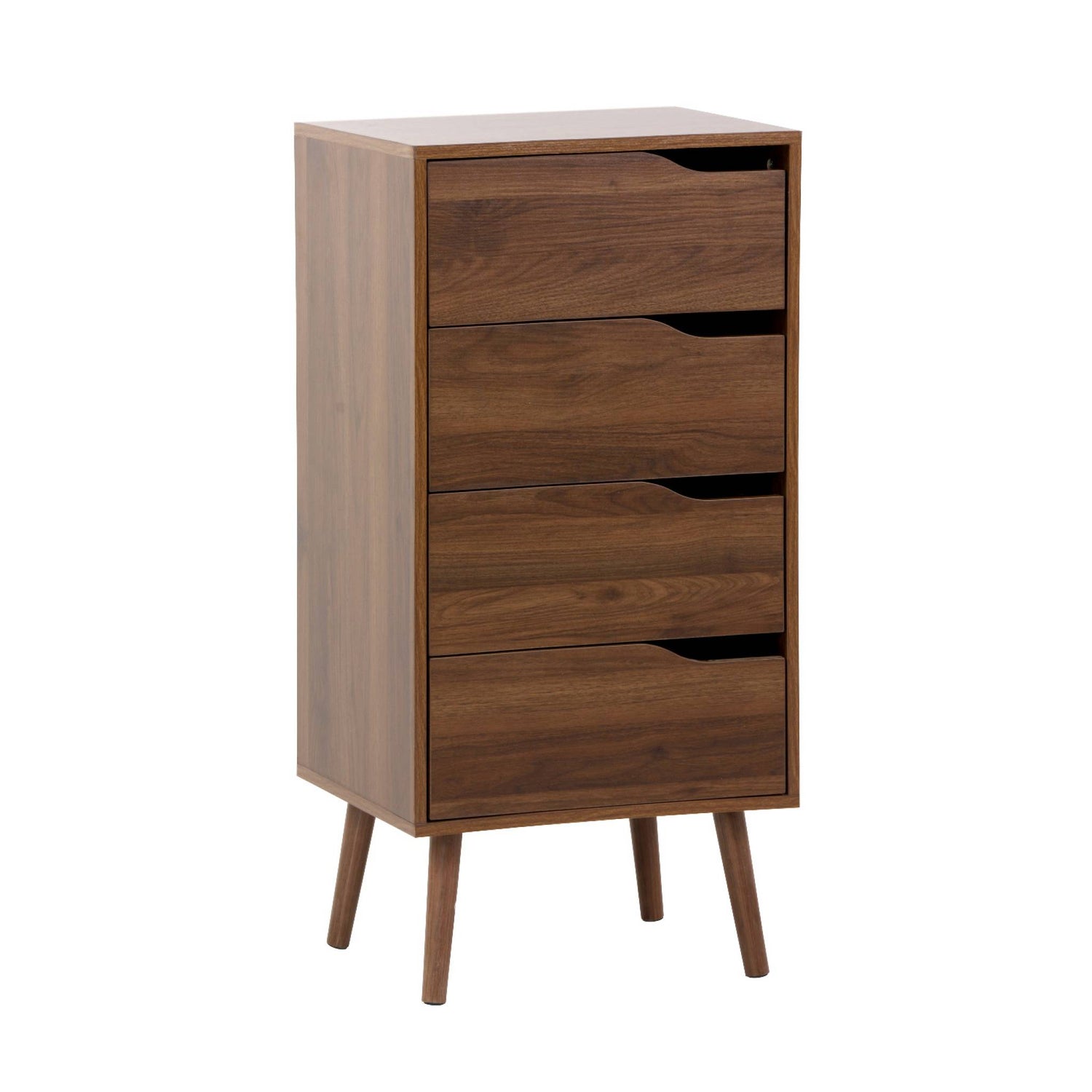 sweeek - Ladekast houteffect 4 laden