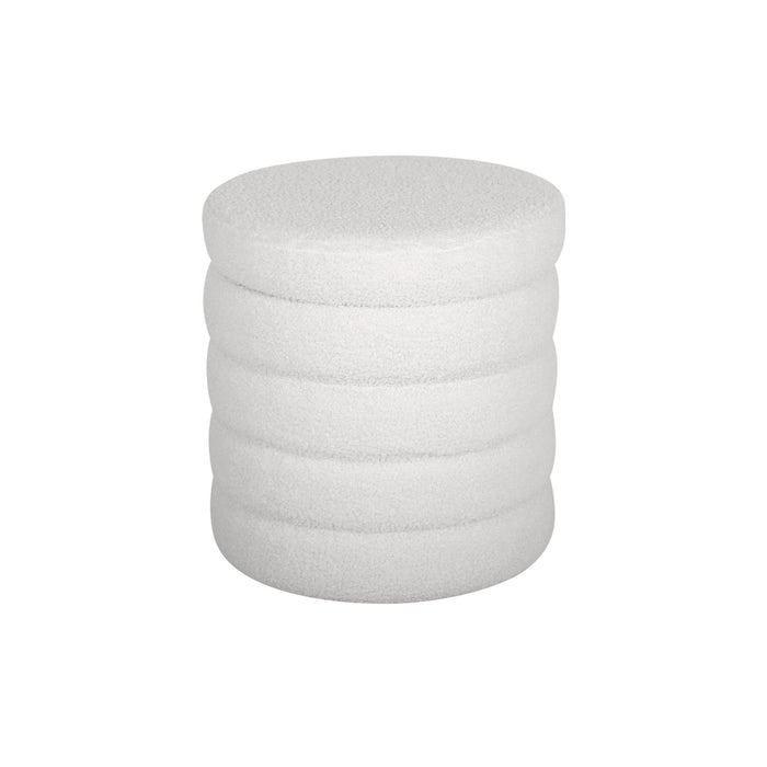 sweeek - Kruk met opbergruimte in boucléstof