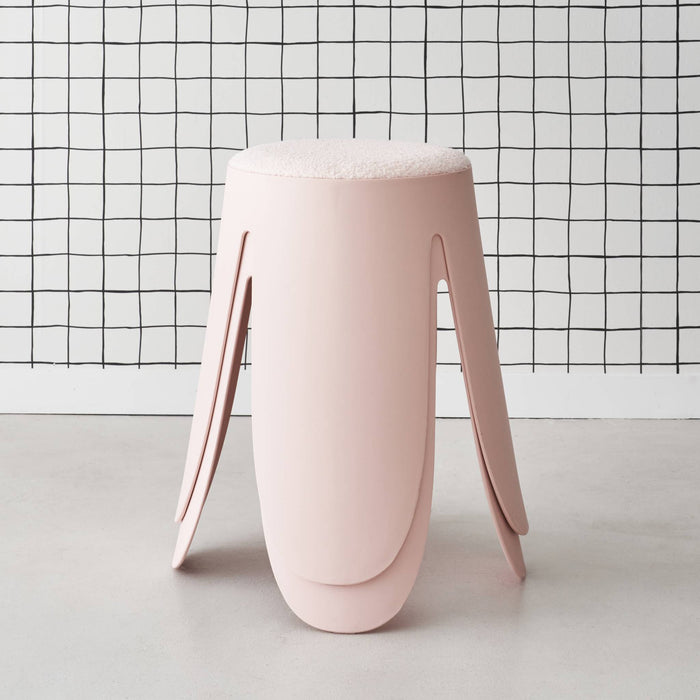 sweeek - Set van 2 stapelkrukken, Ø30 | 44 x H46cm