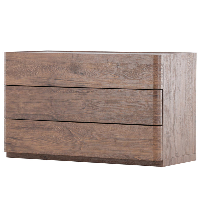 Fjôrd - Ladekast 3 Lades - Donkerbruin - 100x48x60cm - Noble