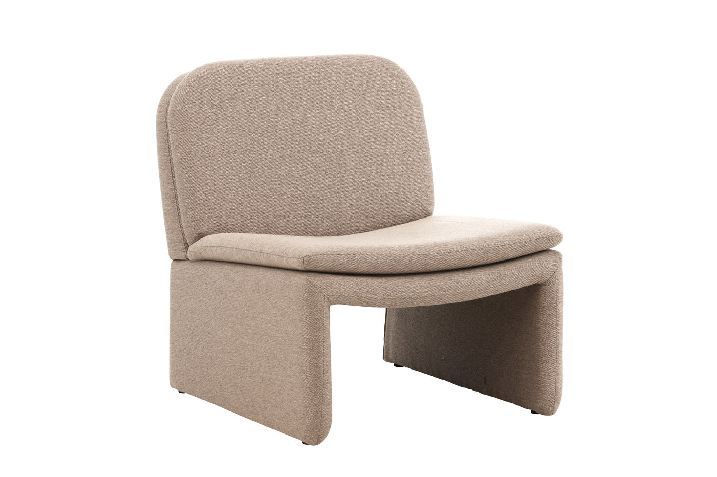 Fjôrd - Fauteuil Bruin Stof - 80x70x82cm - Bonn