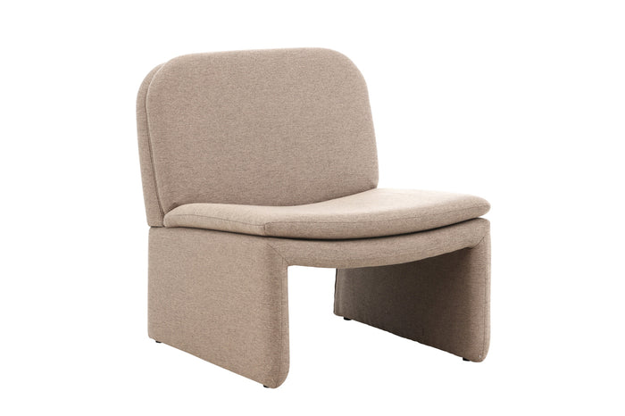 Fjôrd - Fauteuil Bruin Stof - 80x70x82cm - Bonn