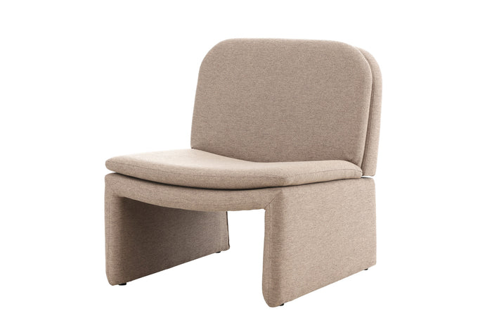 Fjôrd - Fauteuil Bruin Stof - 80x70x82cm - Bonn