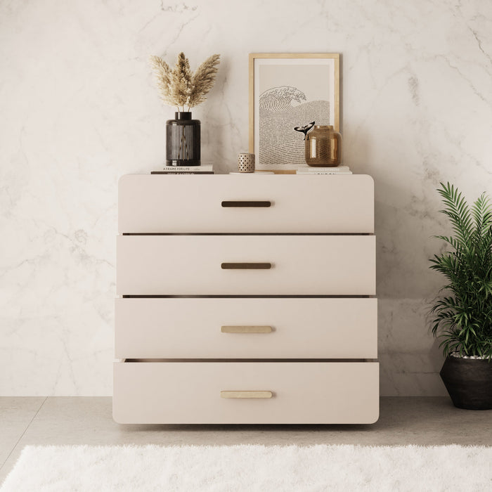 Meubella - Luzon - Ladekast - Beige - 100x44x92 cm