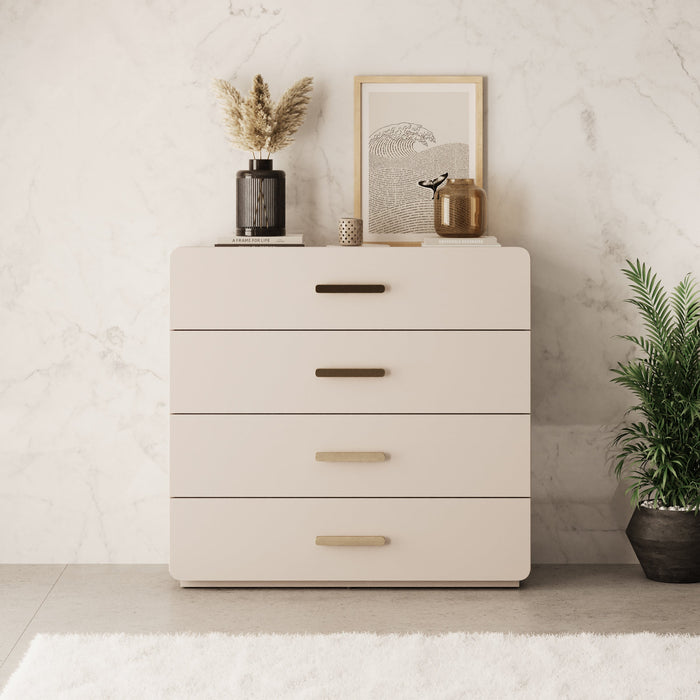 Meubella - Luzon - Ladekast - Beige - 100x44x92 cm