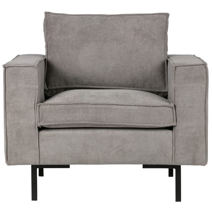 WOOOD Arwin Fauteuil - Vergrijsd Groen