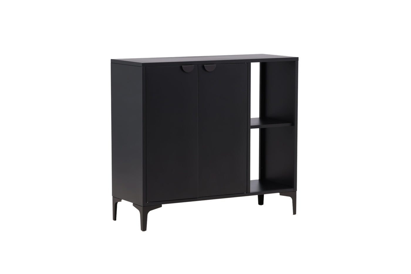 Fjôrd - Dressoir Zwart Staal - 110x42x100cm - Piring