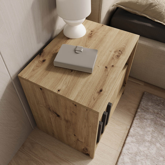 Meubella - Nachtkastje Nauru - Eiken