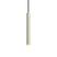 QAZQA Moderne hanglamp beige met zwart voor railsysteem 1-fase -
