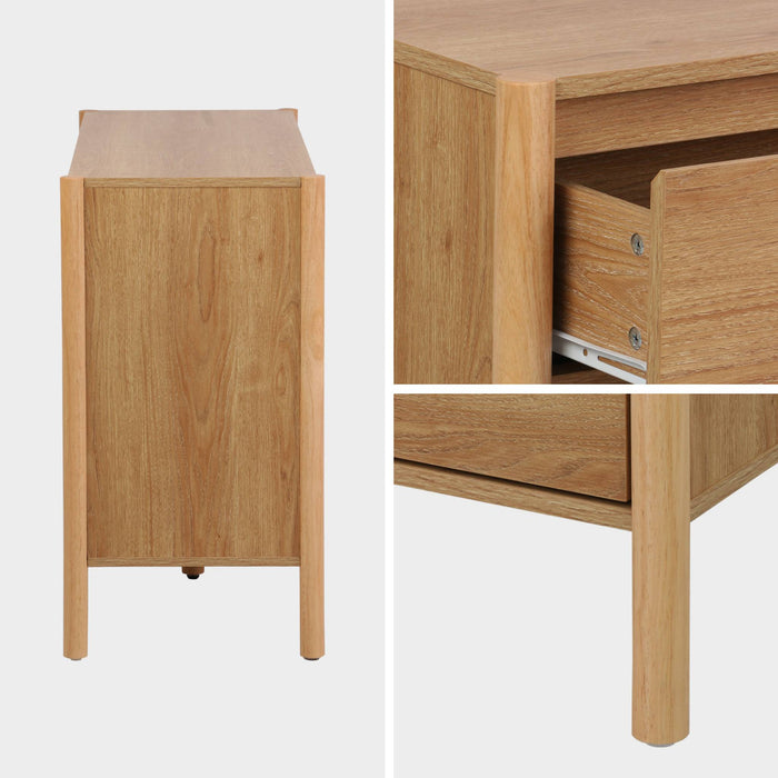 sweeek - Ladekast houteffect met 6 laden