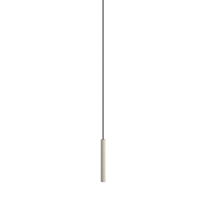 QAZQA Moderne hanglamp beige met zwart voor railsysteem 1-fase -
