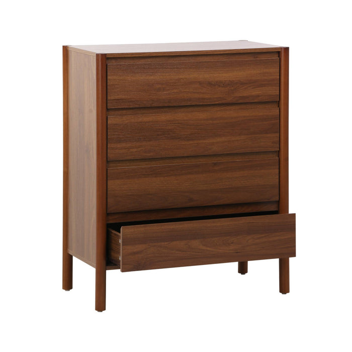 sweeek - Ladekast houteffect met 4 laden