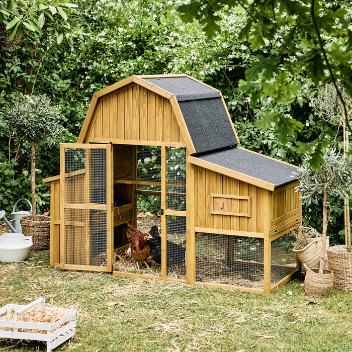 sweeek - Kippenhok 6 kippen vurenhout