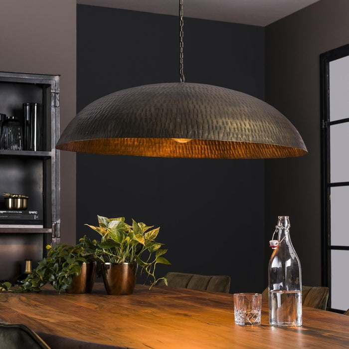 Giga Meubel - Hanglamp Brons Antiek Metaal - 1-Lichts