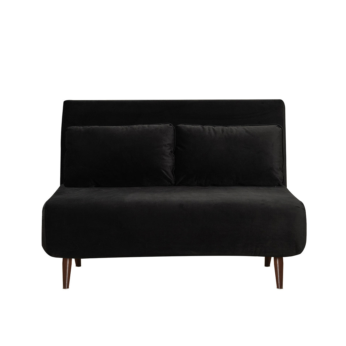 Bronx71 Velvet slaapbank 1,5 persoons Kristian zwart