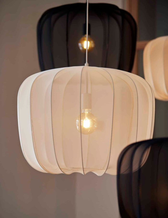 Light & Living Hanglamp Plumeria - Zand - Set Ø50+Ø60cm