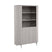 StarFurn - Wandkast Taupe Hout - 115x45x180cm - Solana