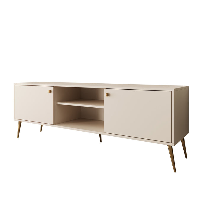 Meubella - Reunion - TV-Meubel - Beige - 156 cm