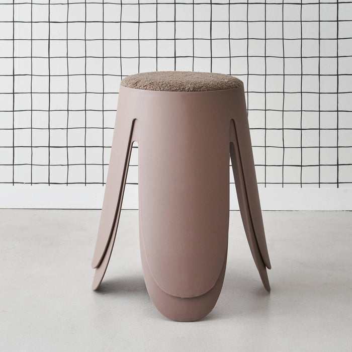 sweeek - Set van 2 stapelkrukken, Ø30 | 44 x H46cm