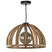 Giga Meubel - Hanglamp Naturel Hout - 1-Lichts - Ø60x150cm