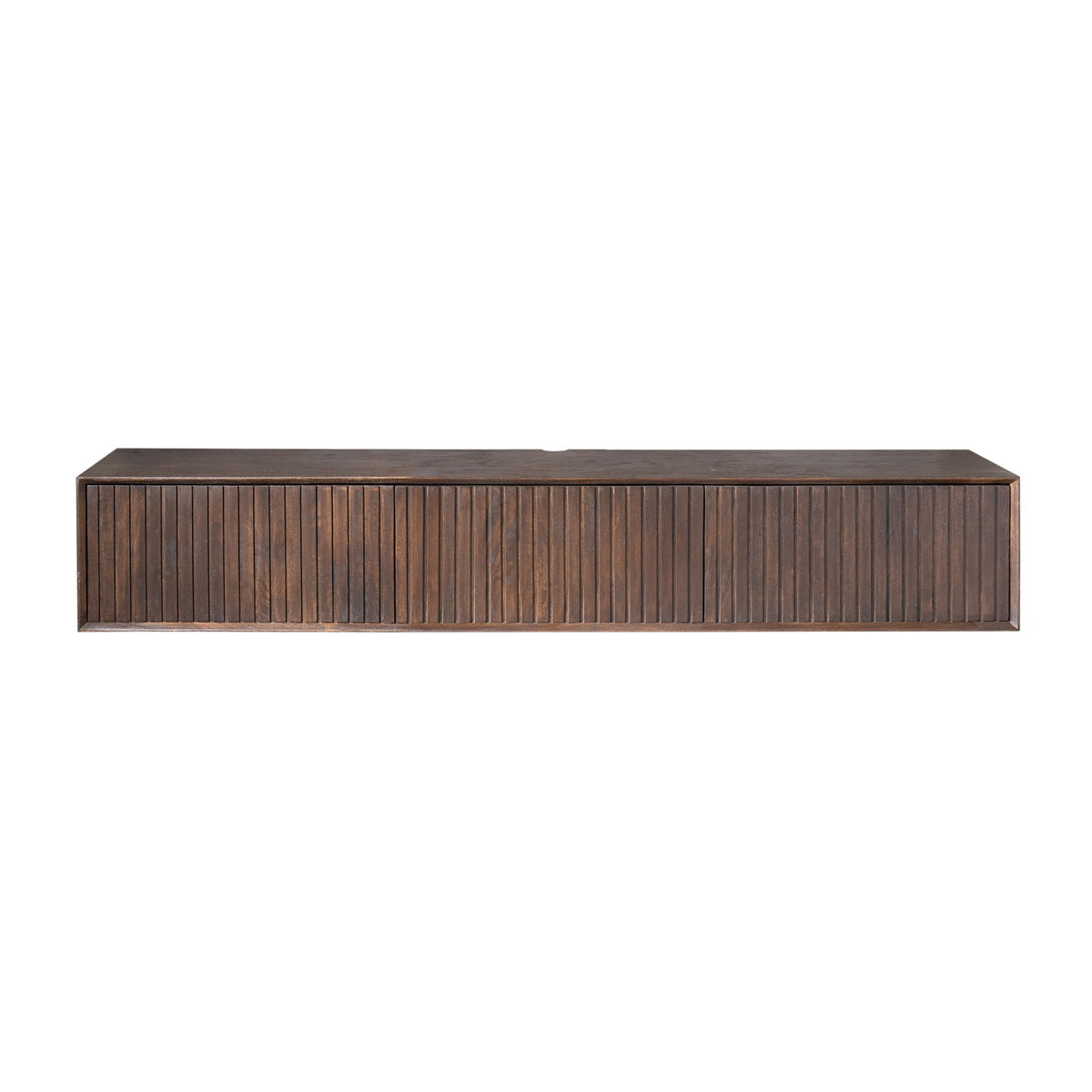 StarFurn - Tv-meubel Zwevend Bruin Hout - 160x35x30cm - Madison