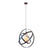 Giga Meubel - Hanglamp Zwart - 1-Lichts - 150x55x55cm - Galaxy