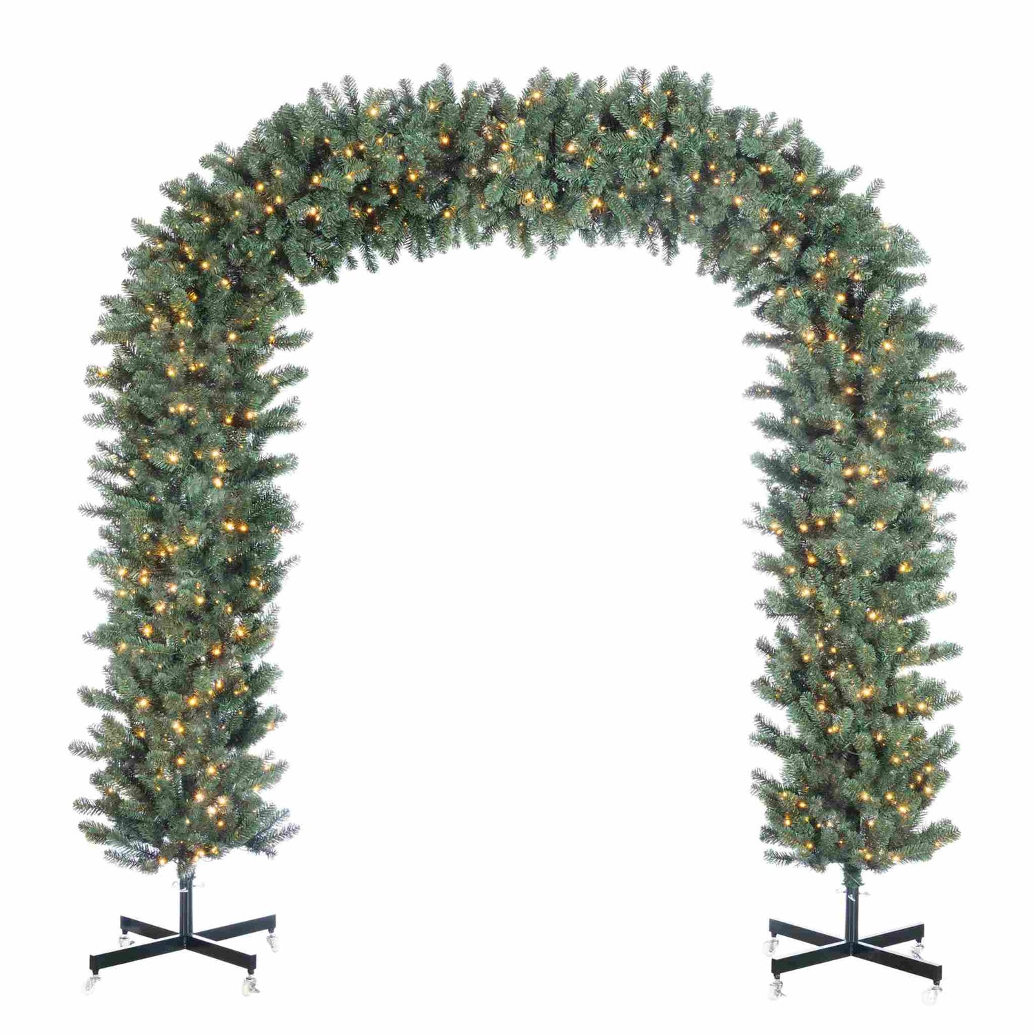 Black Box Kunstkerstboom Arch - 240x41x41 cm - PVC - Groen - 500LED