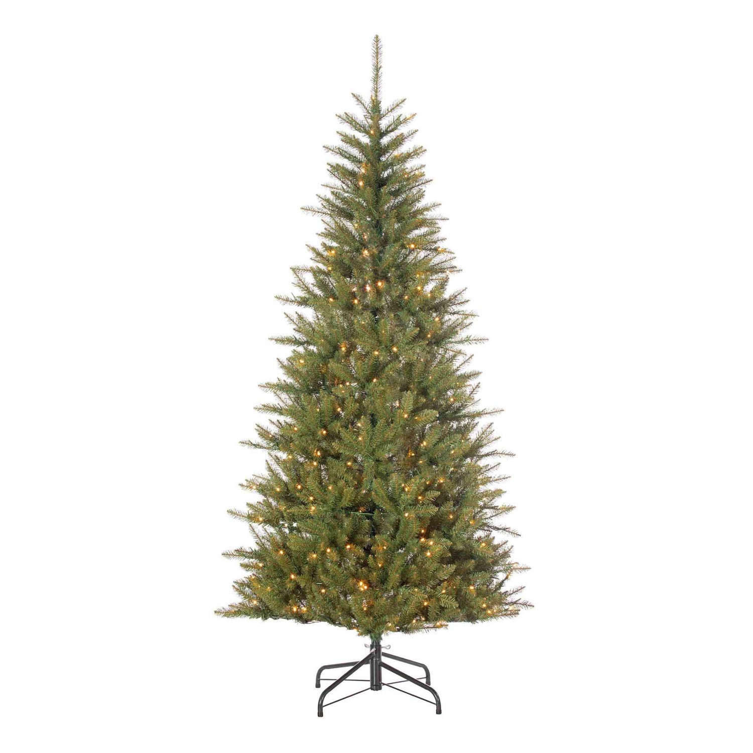 Black Box Kunstkerstboom Malden - 112x112x215 cm - PVC - Groen - 400LED