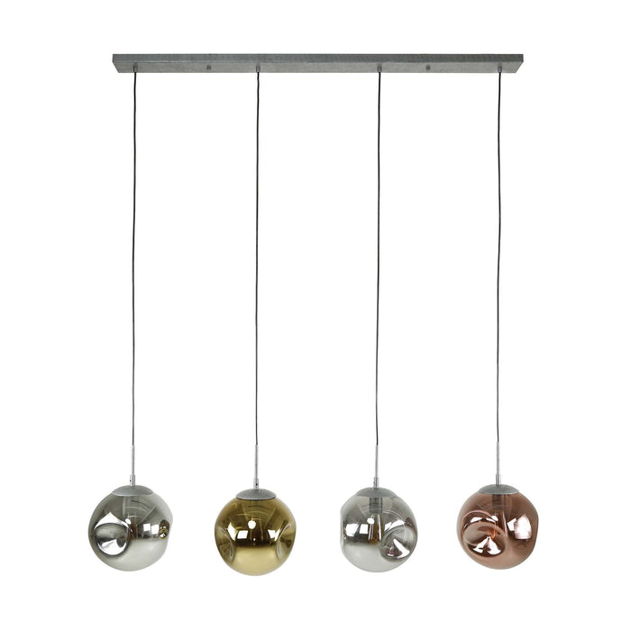 Giga Meubel - Hanglamp Zilver - 130x150x25cm - Stellar