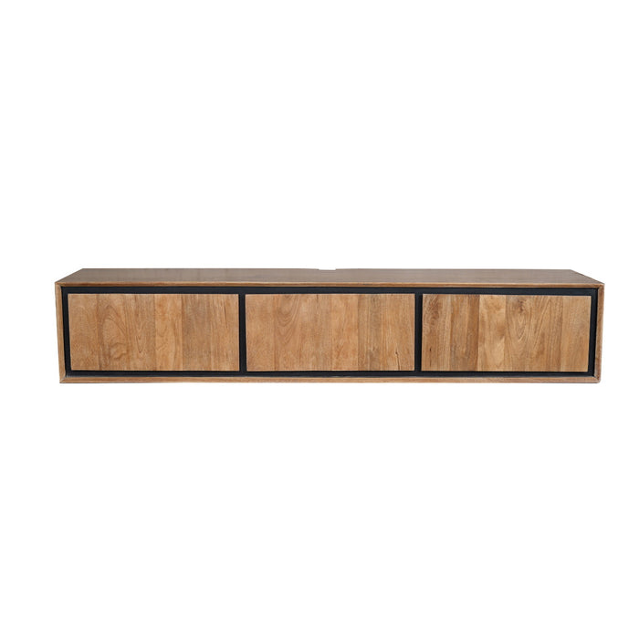 StarFurn - Tv-meubel Naturel Hout - 160x35x30cm - RichWood