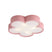 QAZQA Kinder plafondlamp roze met wit - Lucille