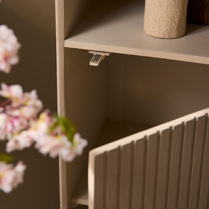 StarFurn - Boekenkast Zandkleur Hout - 55x45x200cm - Madison