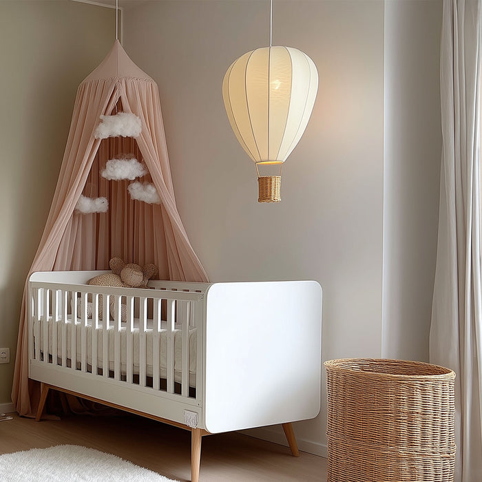 QAZQA Kinder hanglamp beige luchtballon - Air Balloon