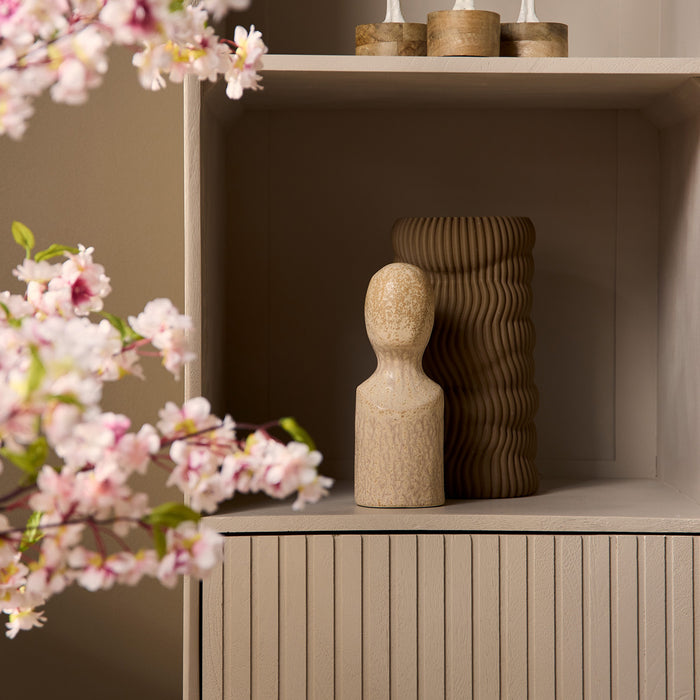 StarFurn - Boekenkast Zandkleur Hout - 55x45x200cm - Madison