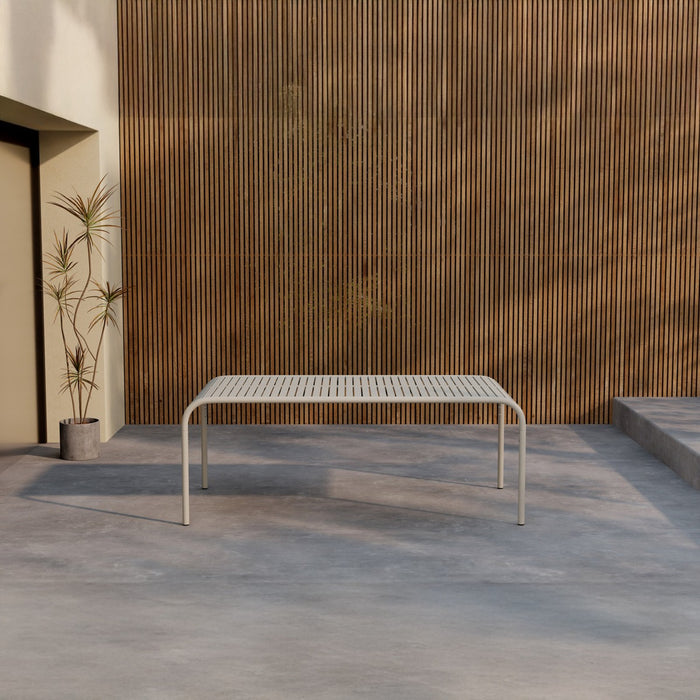 Fjôrd - Tuintafel Rechthoek - Beige - 200cm - Borneo