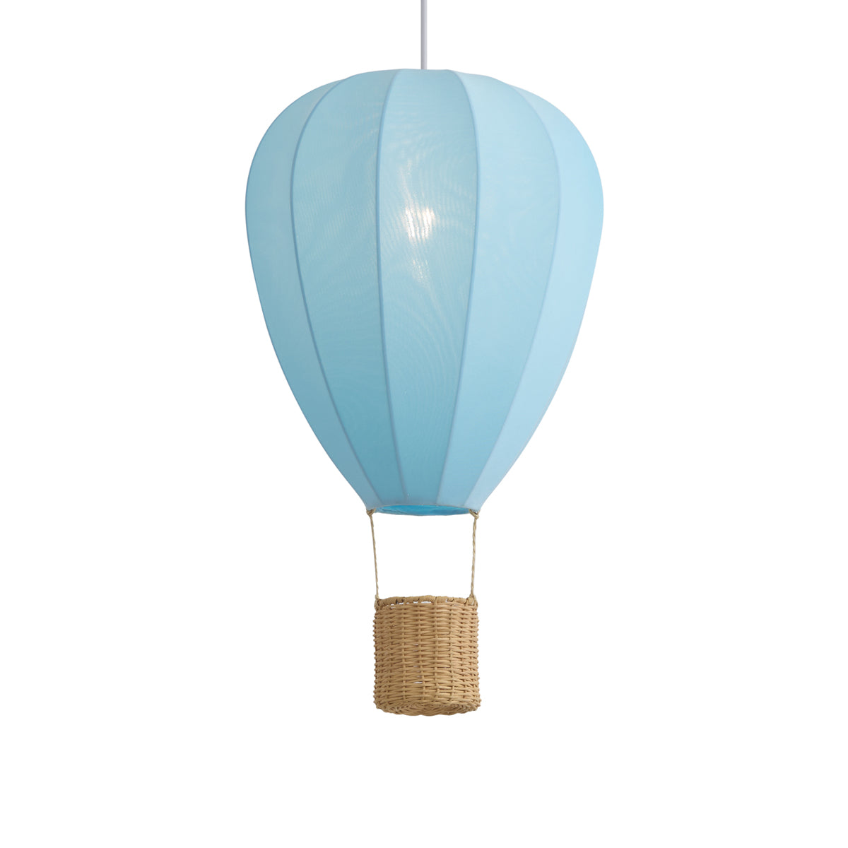 QAZQA Kinder hanglamp blauw luchtballon - Air Balloon